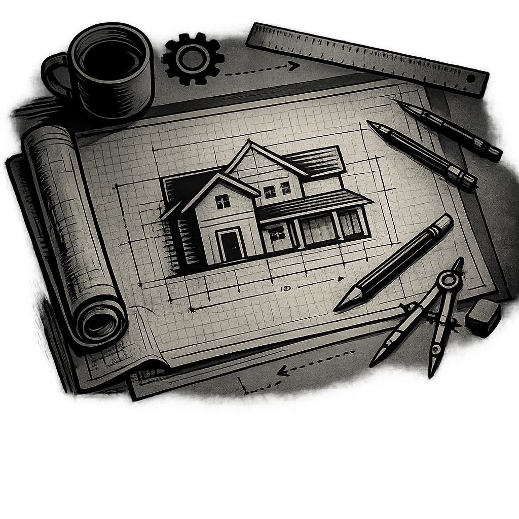 Blueprints and design planning