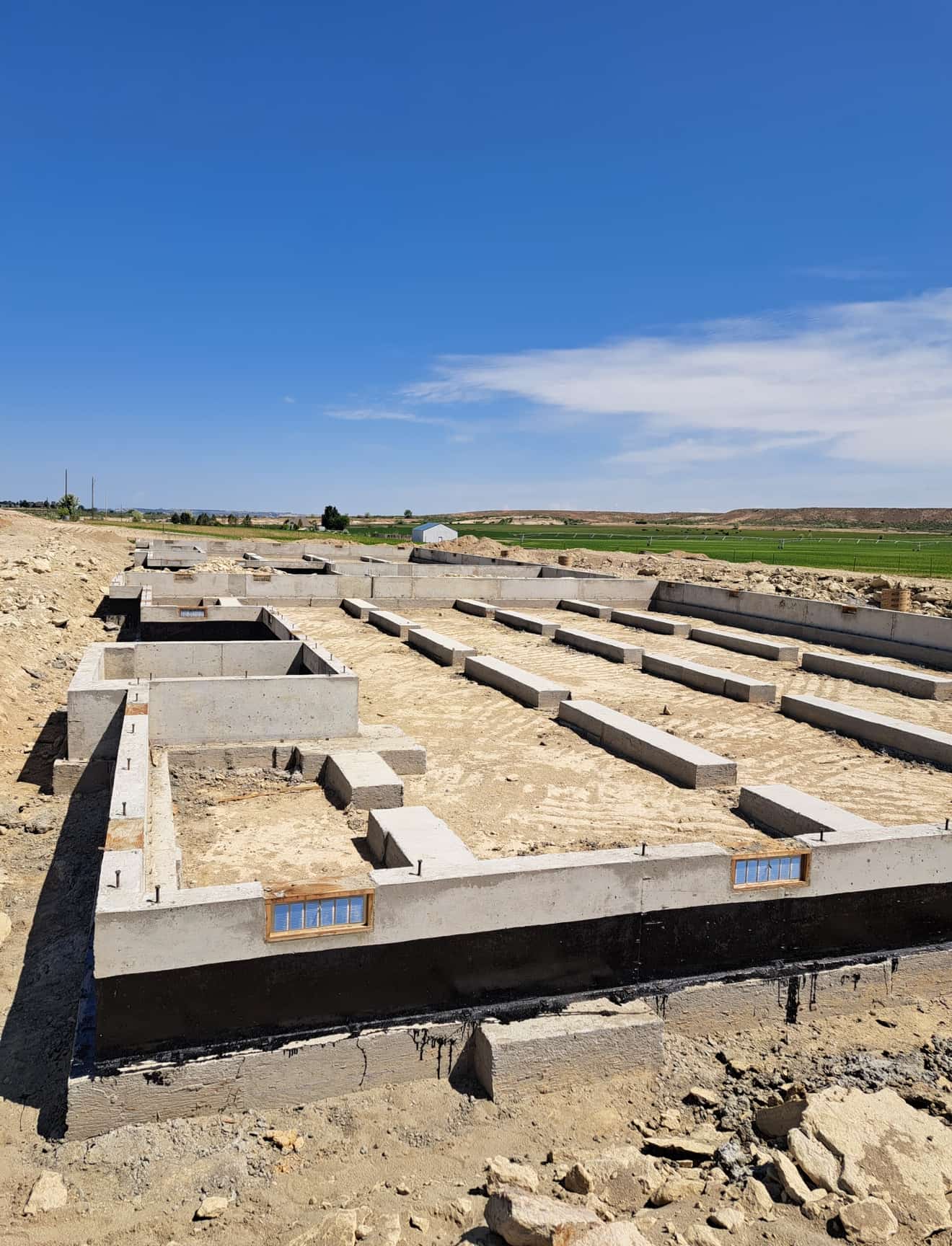 Home foundation construction